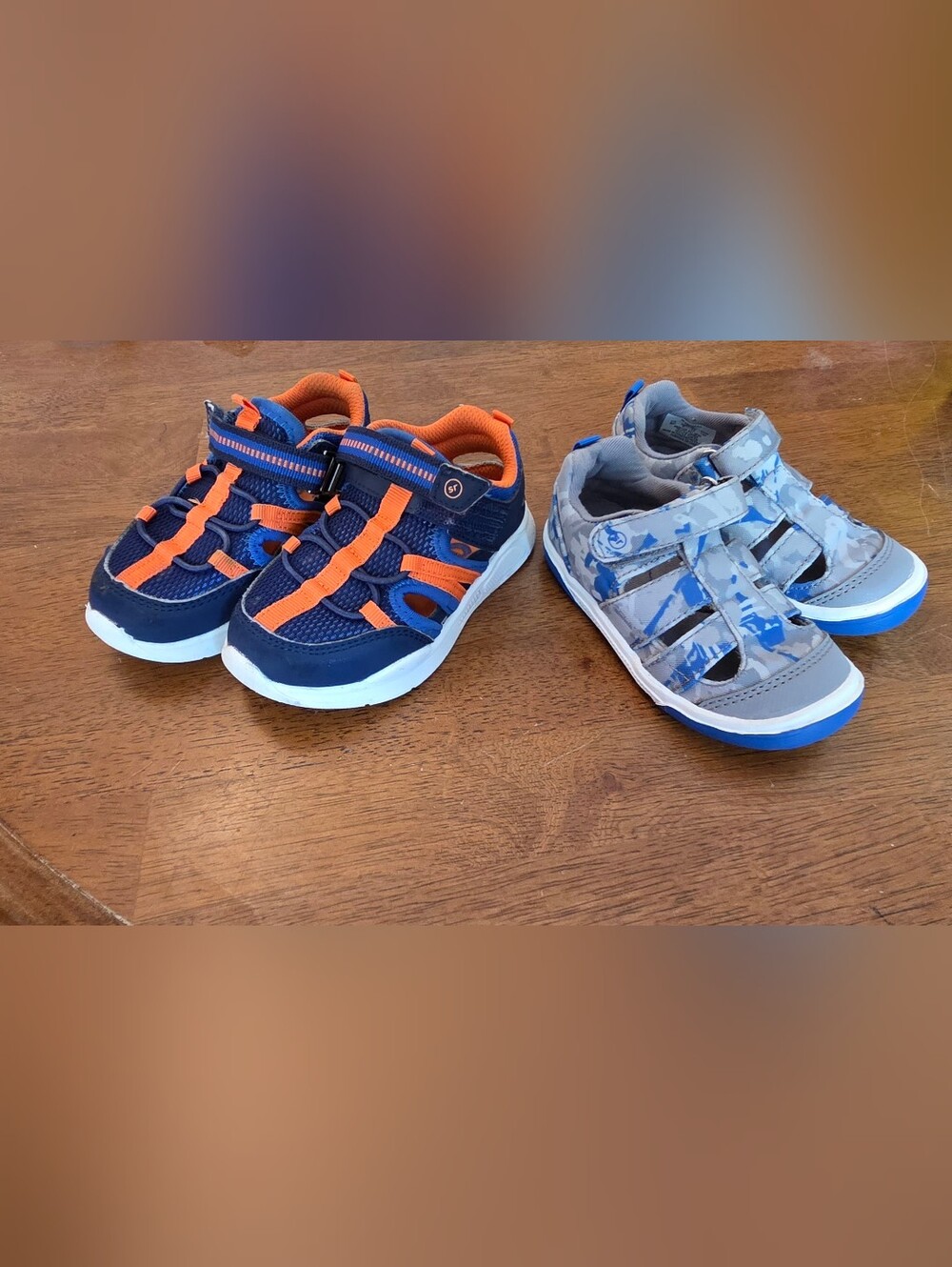 Stride Rite Two Pairs Of Toddler / Baby Sandals Size 6